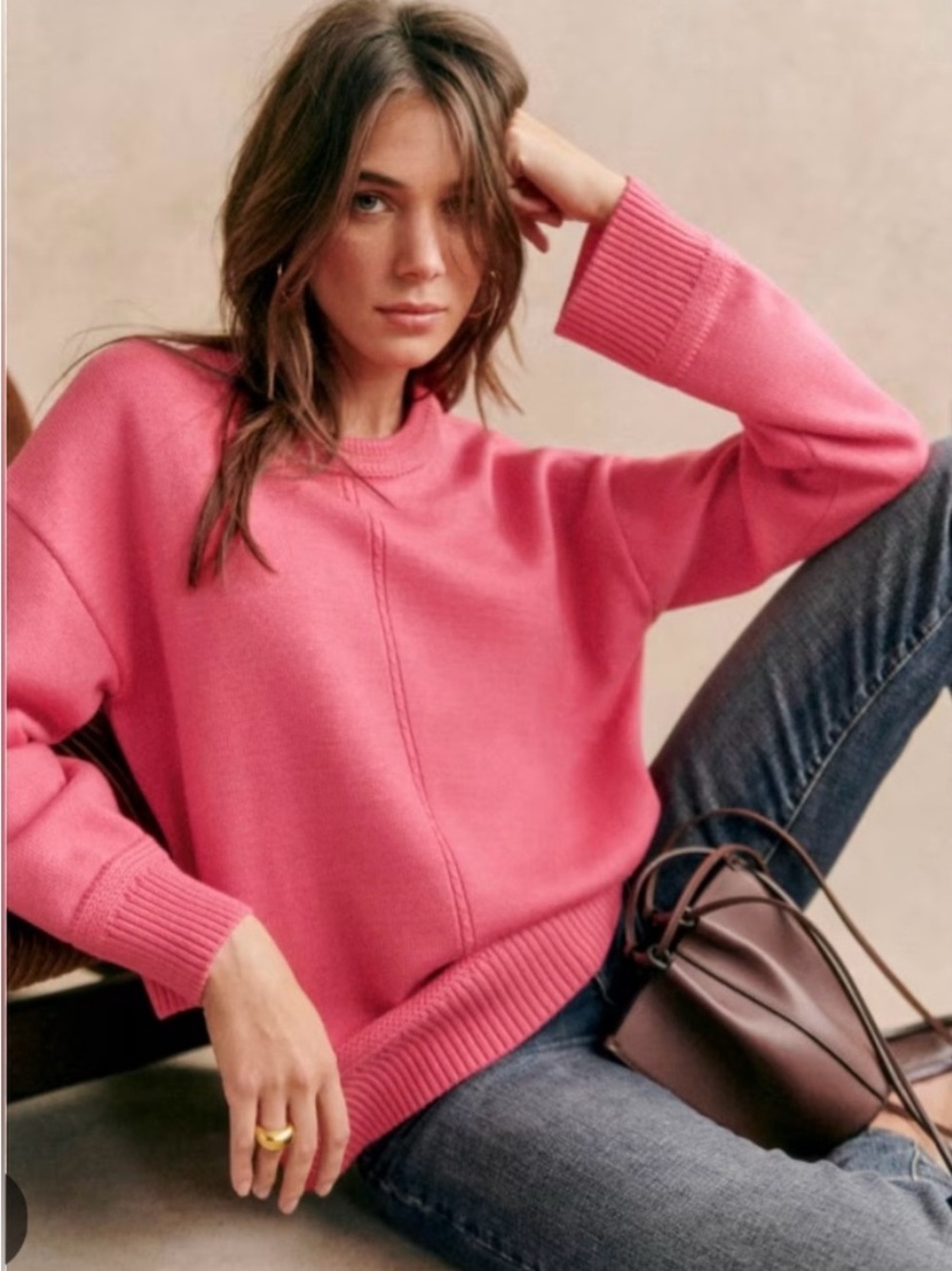 Sezane Bastien Jumper Sweater Size XXS